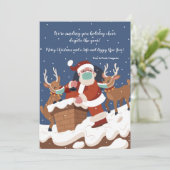 クリスマス2020ホリデーカード シーズンカード (スタンド正面)