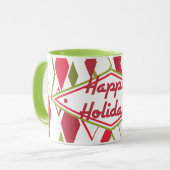 クリスマス2020レトロコーヒーマグ マグカップ (正面左)