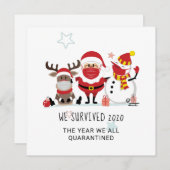 クリスマス2020我々すべての検疫記念 (正面/裏面)