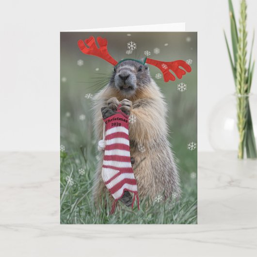 クリスマス2020 カード (正面)