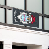 クリスマス2020 横断幕 (ビルの外側)