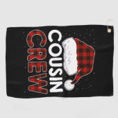 クリスマス2021いとこのクルー ゴルフタオル (横)