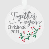 クリスマス2021を思い出す記念オーナメント オーナメント (裏面)