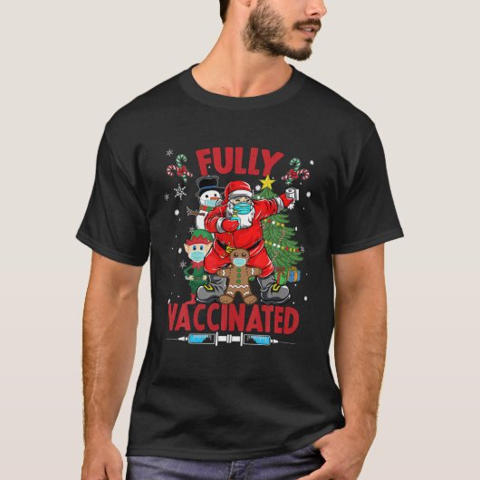 クリスマス2021 – クリスマスユーモア Tシャツ (正面)