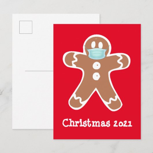 クリスマス2021 ポストカード (正面/裏面)