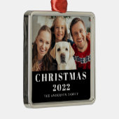 クリスマス2022の写真 メタルオーナメント (右)