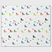 クリスマス2022デザイン ラッピングペーパー (フラット)