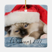 クリスマス2022フォトオーナメント セラミックオーナメント (裏面)