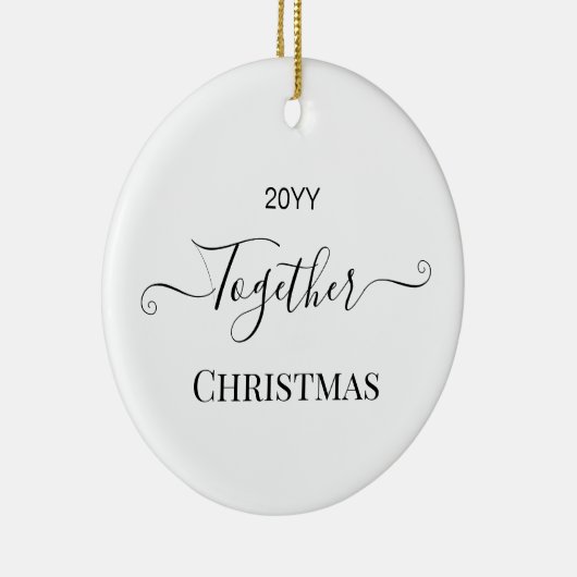 クリスマス2022一緒に家族の懇親会 セラミックオーナメント (右)