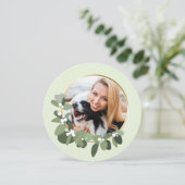 クリスマス2023ワンフォトモダンリース シーズンカード (スタンド正面)