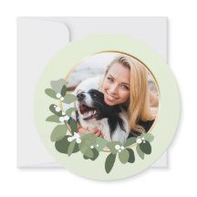 クリスマス2023ワンフォトモダンリース