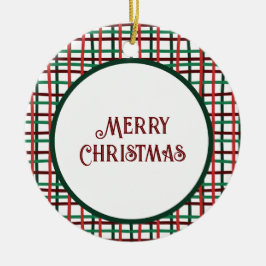 クリスマス2023赤と緑の有機セラミックホーン セラミックオーナメント