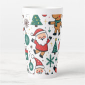 クリスマス2024 カフェラテマグ (正面)