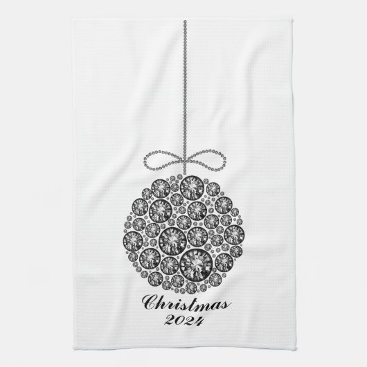 クリスマス2024 キッチンタオル (縦)