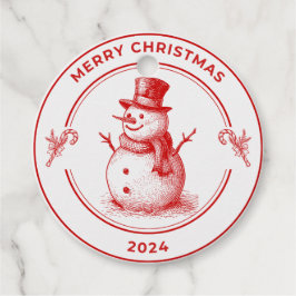 クリスマス2024 – ギフトラベル フェイバータグ
