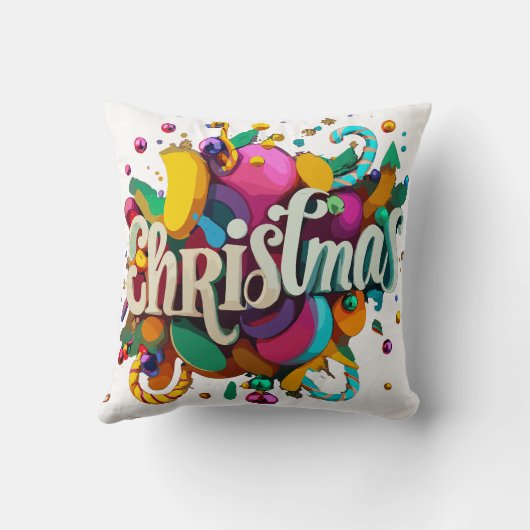 クリスマス2024 クッション (裏面)