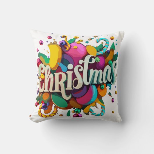 クリスマス2024 クッション (正面)