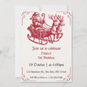 クリスマス2024 招待状 (正面)