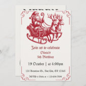 クリスマス2024 招待状 (正面/裏面)