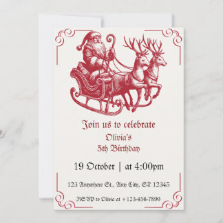 クリスマス2024 招待状