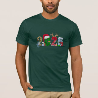 クリスマス2025ホリデースピリットTシャツ Tシャツ