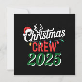 クリスマス2025家族チームオリジナル シーズンカード (正面)