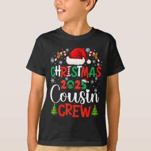 クリスマス2025 いとこクルー クリスマスの楽しいお揃いファミリー Tシャツ