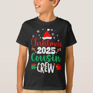 クリスマス2025 いとこ クリュー Xmas おそろい ファミリー グ Tシャツ