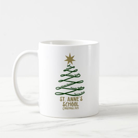 クリスマス2025 コーヒーマグカップ (左)