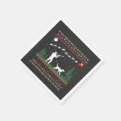 クリスマス2025, スタンダードカクテルナプキン (角)