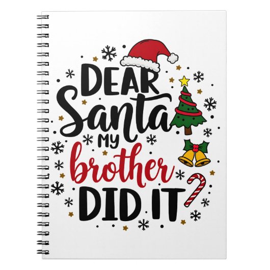 クリスマス2025, ノートブック (正面)