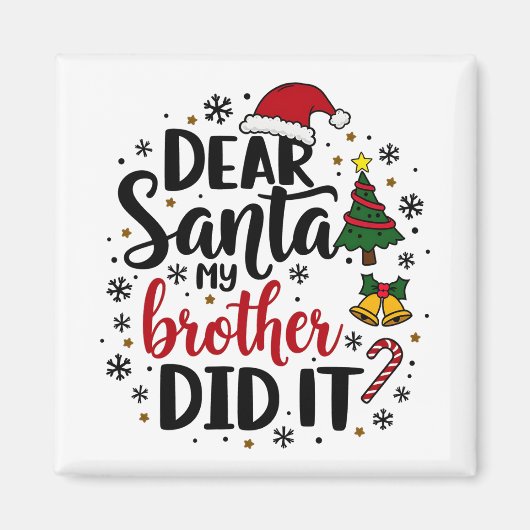 クリスマス2025, マグネット (正面)