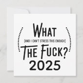 クリスマス2025 何が何でも強調しておきたい シーズンカード (正面)