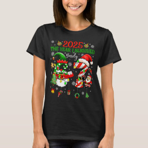 クリスマス2025 私がなんとか生き延びた年 シックス セブン Tシャツ