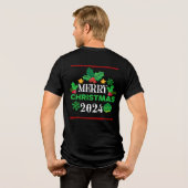 クリスマス2025-86303おめでとう トライブレンドＴシャツ (裏面全面)