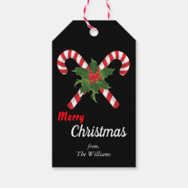 クリスマス2025 candy甘い赤い白 – 緑 ギフトタグ