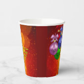 クリスマス20xxに一致する名前文字を追加 紙コップ (左)