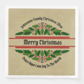 クリスマス20xxホリーに一致する名前文字の編集 (正面)