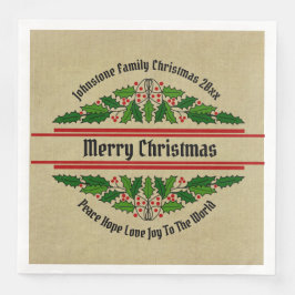 クリスマス20xxホリーに一致する名前文字の編集