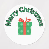 クリスマス23数々のシール ラベル (デザイン2)