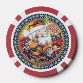 クリスマス24サンタチップ ポーカーチップ (裏面)