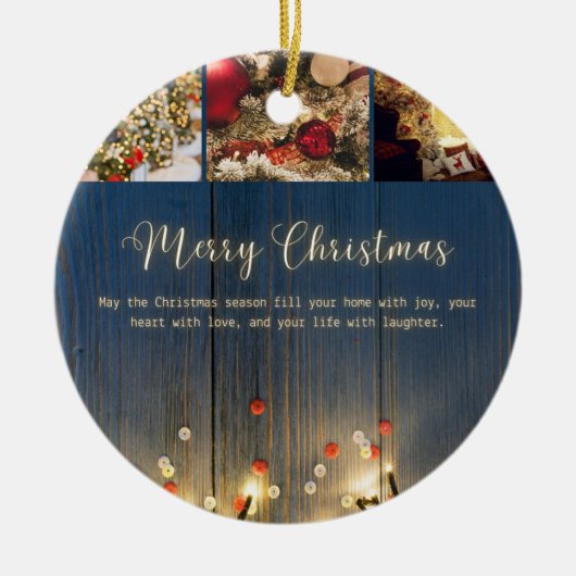 クリスマス24 セラミックオーナメント (正面)