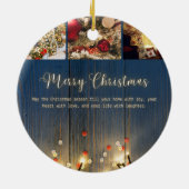 クリスマス24 セラミックオーナメント (裏面)