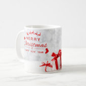 クリスマス25 コーヒーマグカップ (正面左)