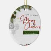 クリスマス25 セラミックオーナメント (右)