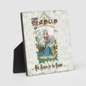 クリスマス2 – イエスが季節の理由 フォトプラーク (正面)