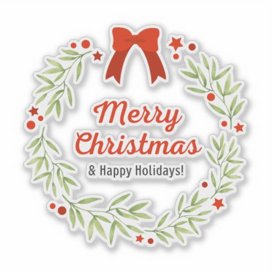 クリスマス2 シール (正面)