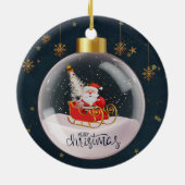 クリスマス2 セラミックオーナメント (裏面)