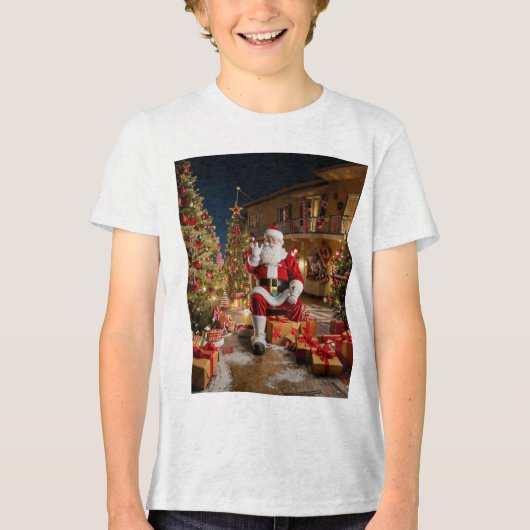 クリスマス2. トライブレンドＴシャツ (正面)