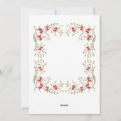 クリスマス3カスタムの写真おもしろいカラフルjoy シーズンカード (裏面)